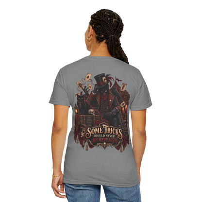 Some Tricks Should Never Be Revealed | Haunted Magician Gothic Circus Shirt