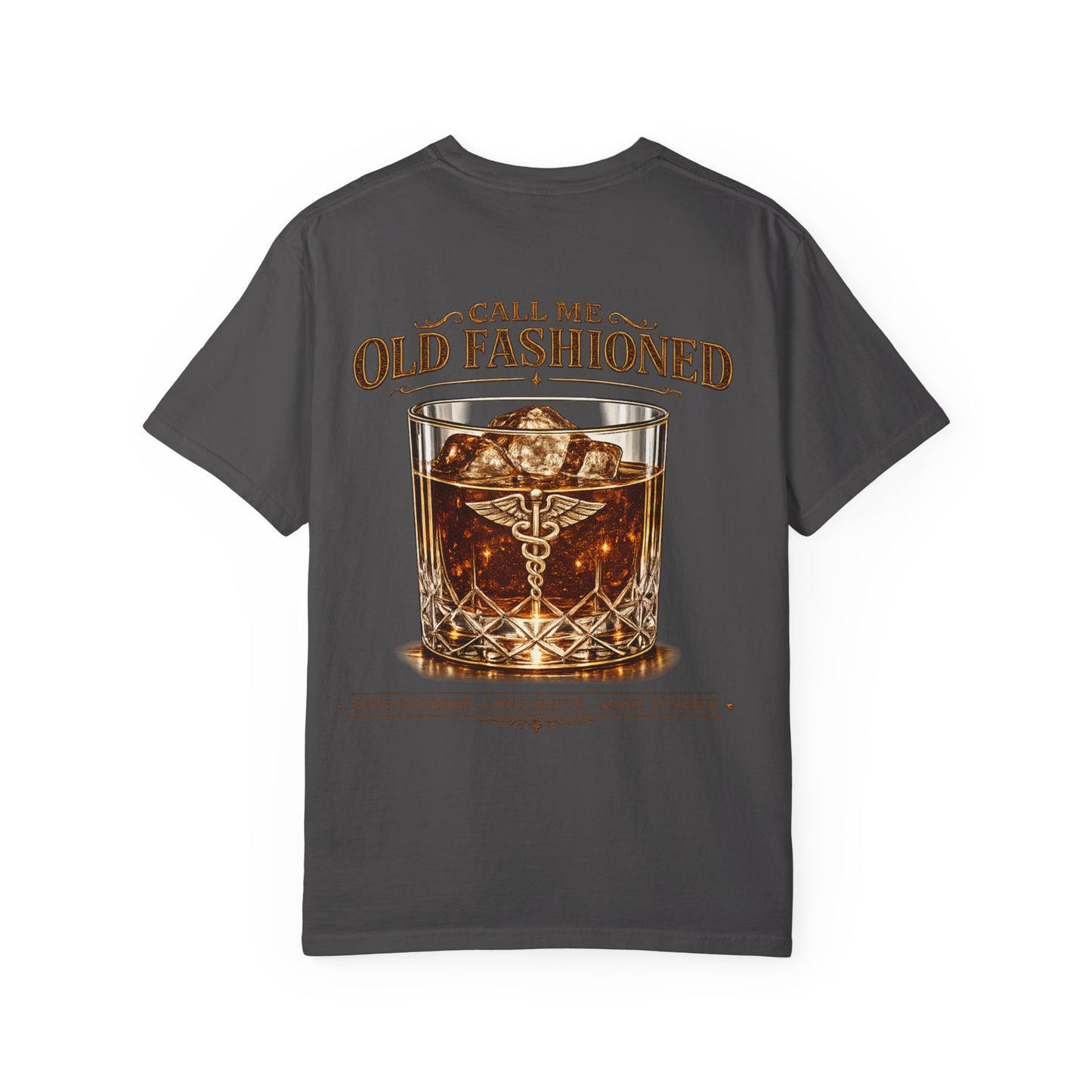 Old Fashioned Whiskey T-Shirt — Vintage Cocktail Graphic Tee