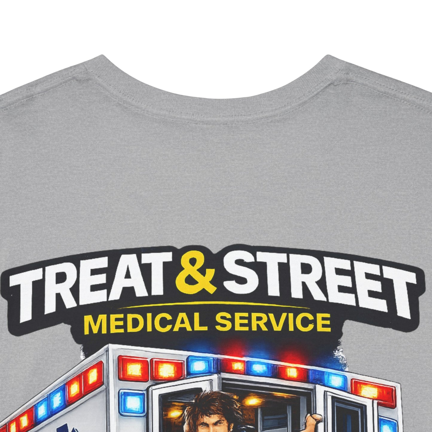 Funny EMT Tee — "Treat & Street Fast as F*ck" Paramedic & First Responder Gift