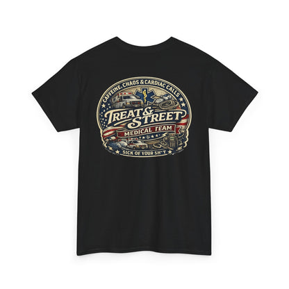 Treat & Street Medical Team First Responders T-Shirt | Firefighter Police EMS
