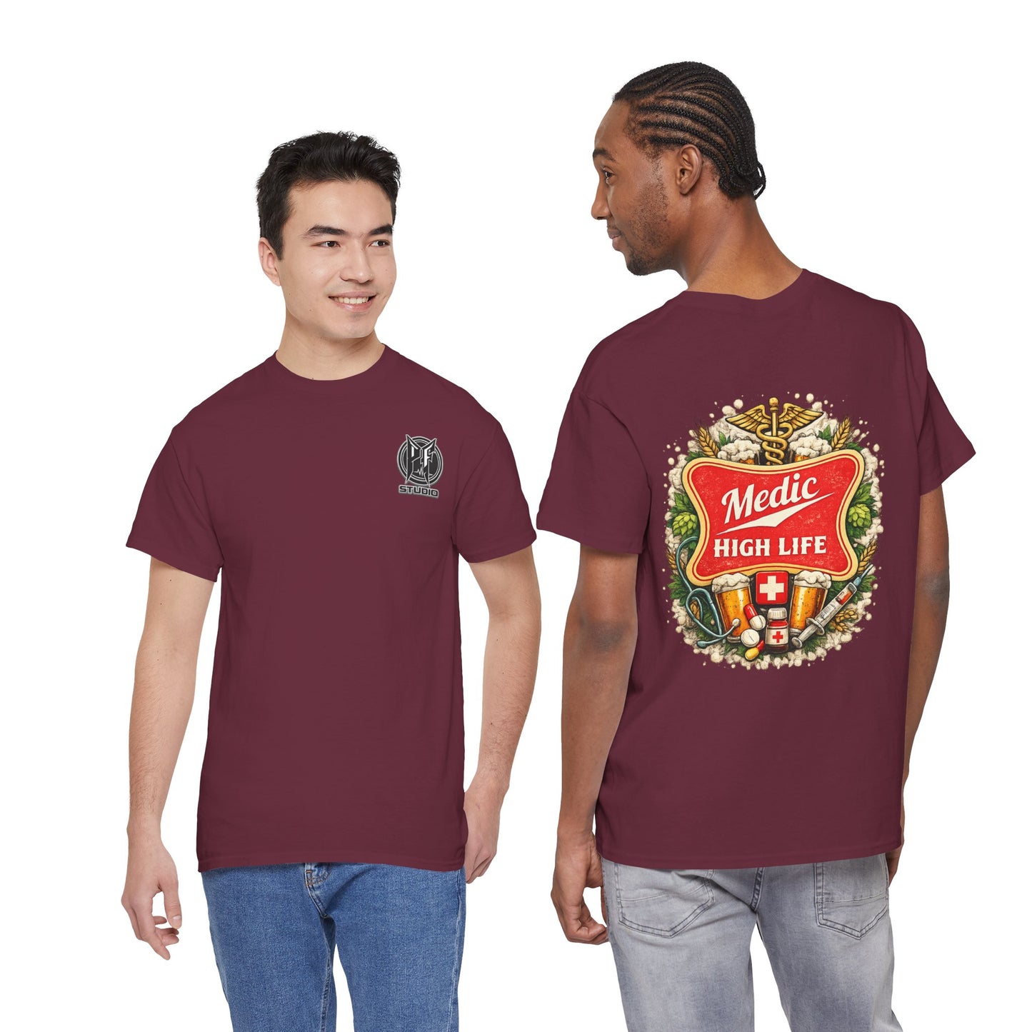 Paramedic High Life Tee — Funny EMS First Responder T-Shirt