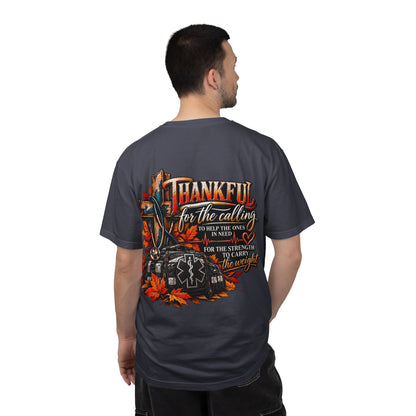 Thankful for the Calling | EMS Faith & Thanksgiving T-Shirt