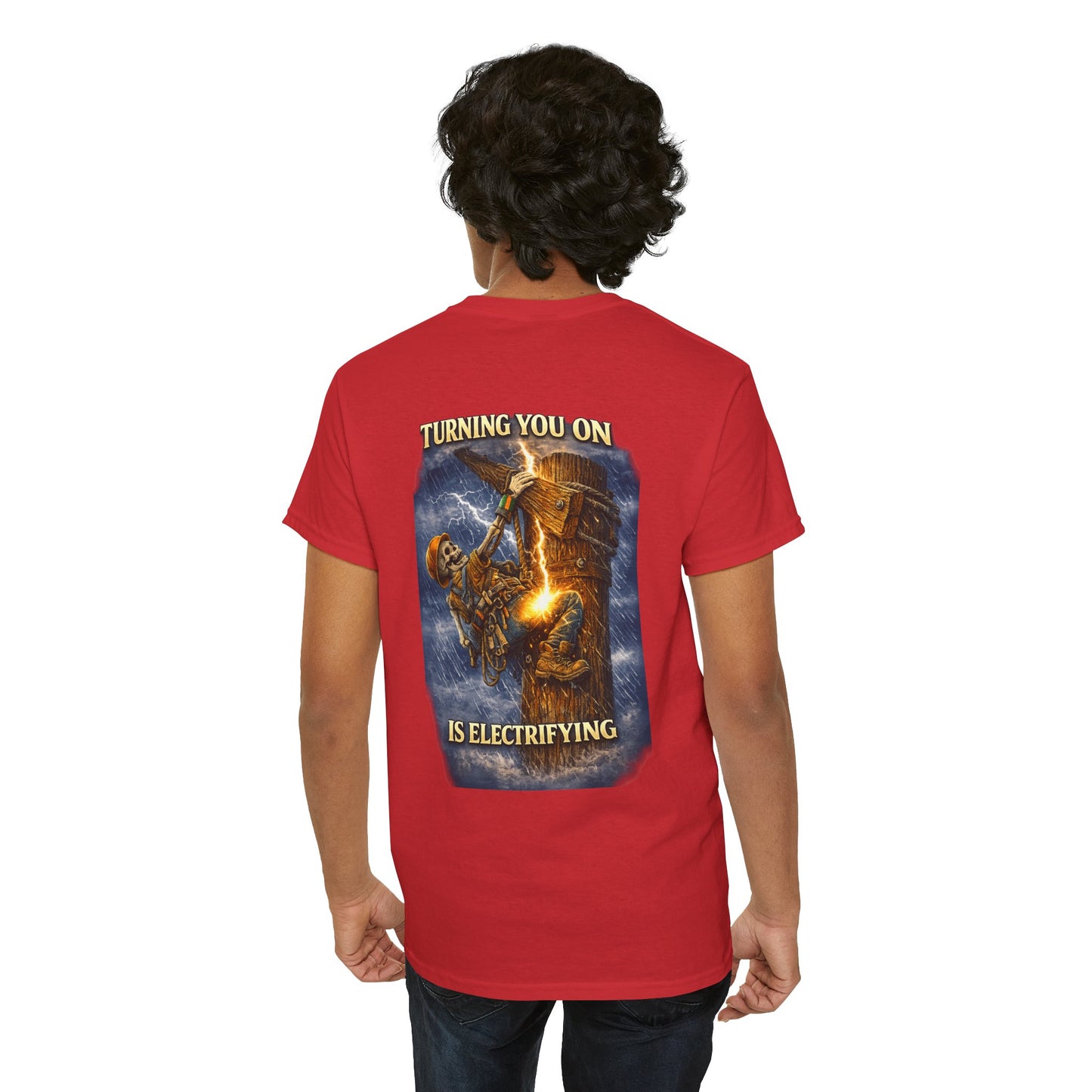 Lineman Tee Shirt — Proud Lineman Workwear Tee