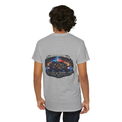 North Carolina State Trooper Memorial T-Shirt — Badge Tribute