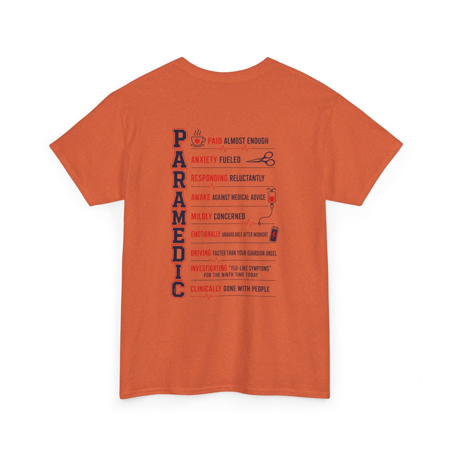 Paramedic Acronym Tee — "Clinically Done With People" EMT Humor First Responder Shirt