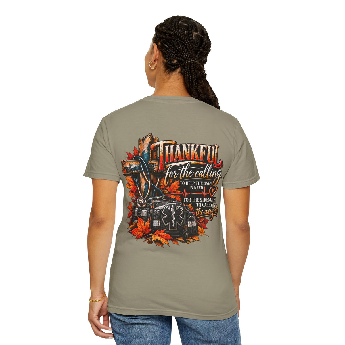 Thankful for the Calling | EMS Faith & Thanksgiving T-Shirt