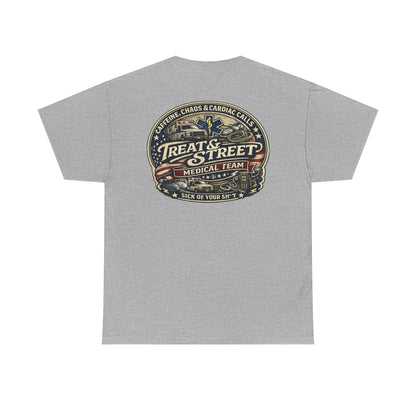 Treat & Street Medical Team First Responders T-Shirt | Firefighter Police EMS
