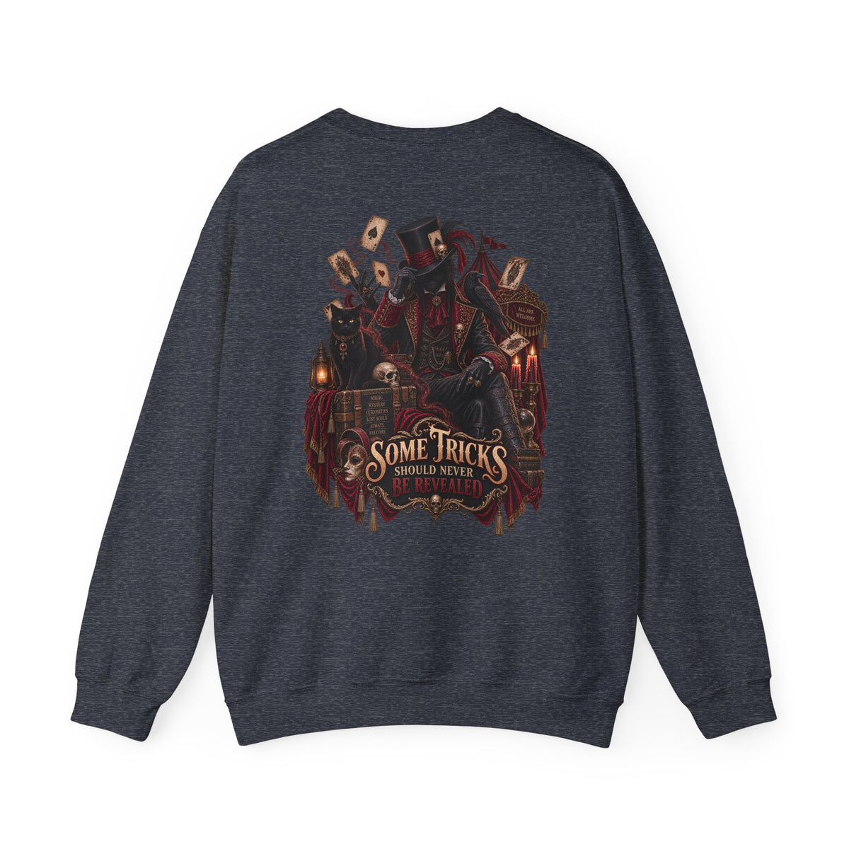 Some Tricks Should Never Be Revealed | Haunted Magician Gothic Circus Shirt