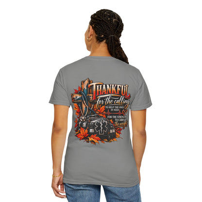 Thankful for the Calling | EMS Faith & Thanksgiving T-Shirt
