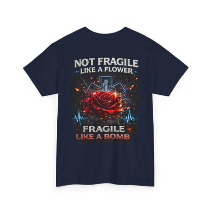 Paramedic EMT Tee — "Fragile Like a Bomb" First Responder Gift