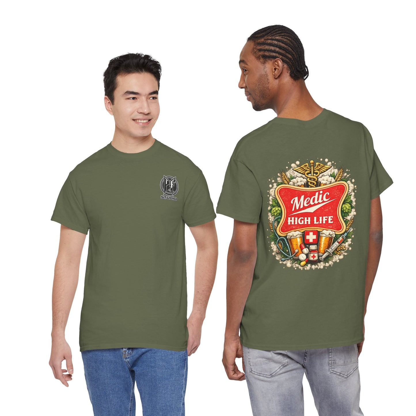 Paramedic High Life Tee — Funny EMS First Responder T-Shirt