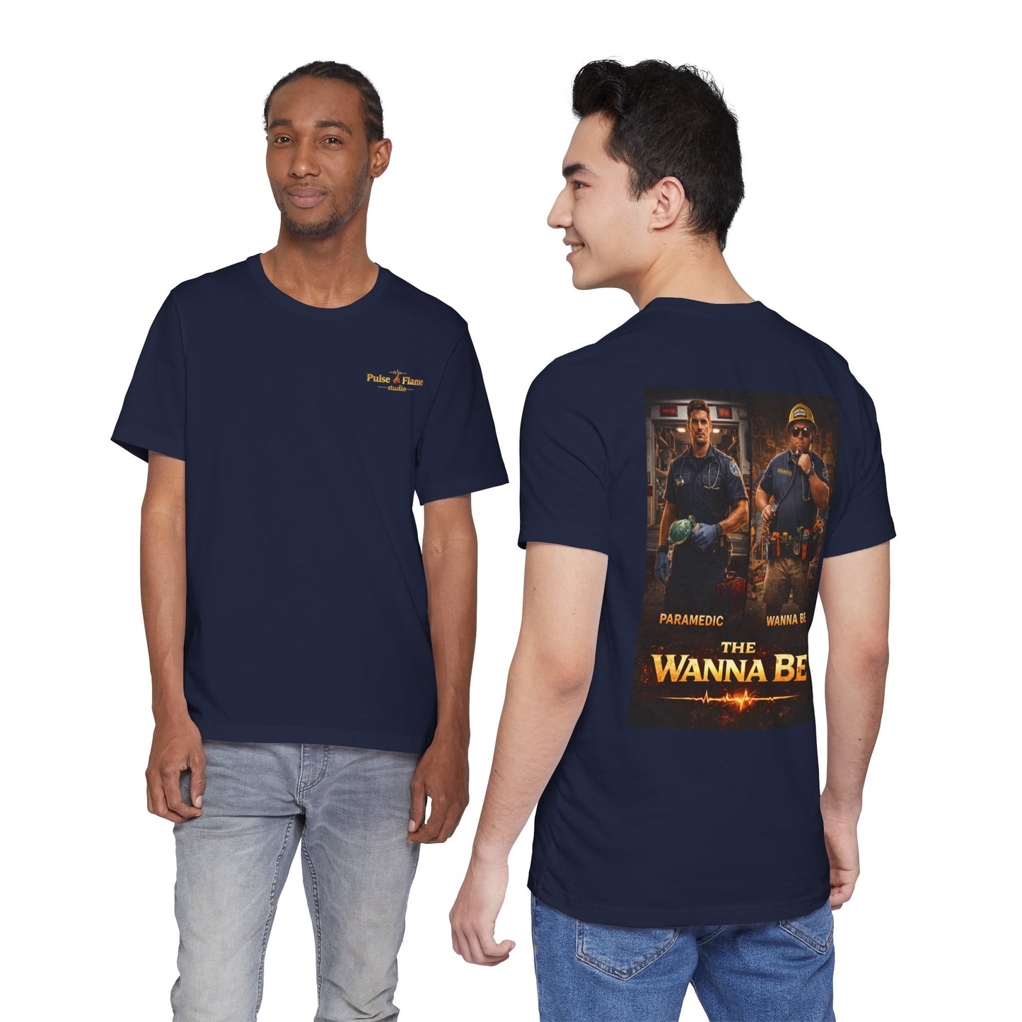 First Responder Tribute Tee — Firefighter, Law Enforcement & EMS Shirt