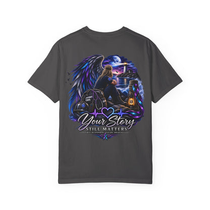 Your Story Still Matters T-Shirt — Angel Wings Memorial Tee