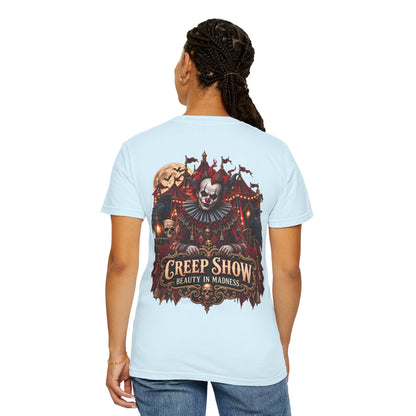 Creep Show: Beauty in Madness | Paranormal Cirque Gothic Halloween Shirt