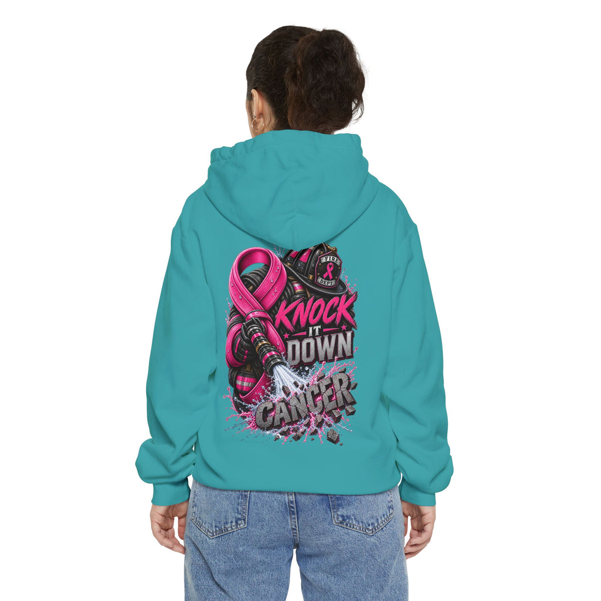 Breast Cancer Awareness  Firefighter Edition Knock it Down