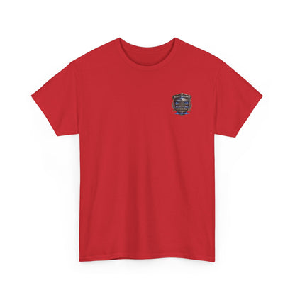 Sworn to serve-State Trooper Badge North Carolina T‑Shirt – Motto