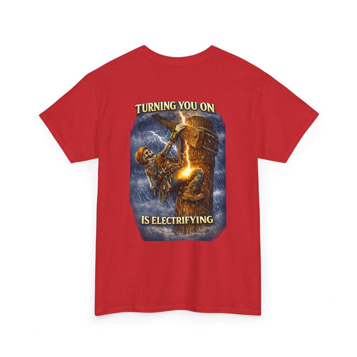 Lineman Tee Shirt — Proud Lineman Workwear Tee