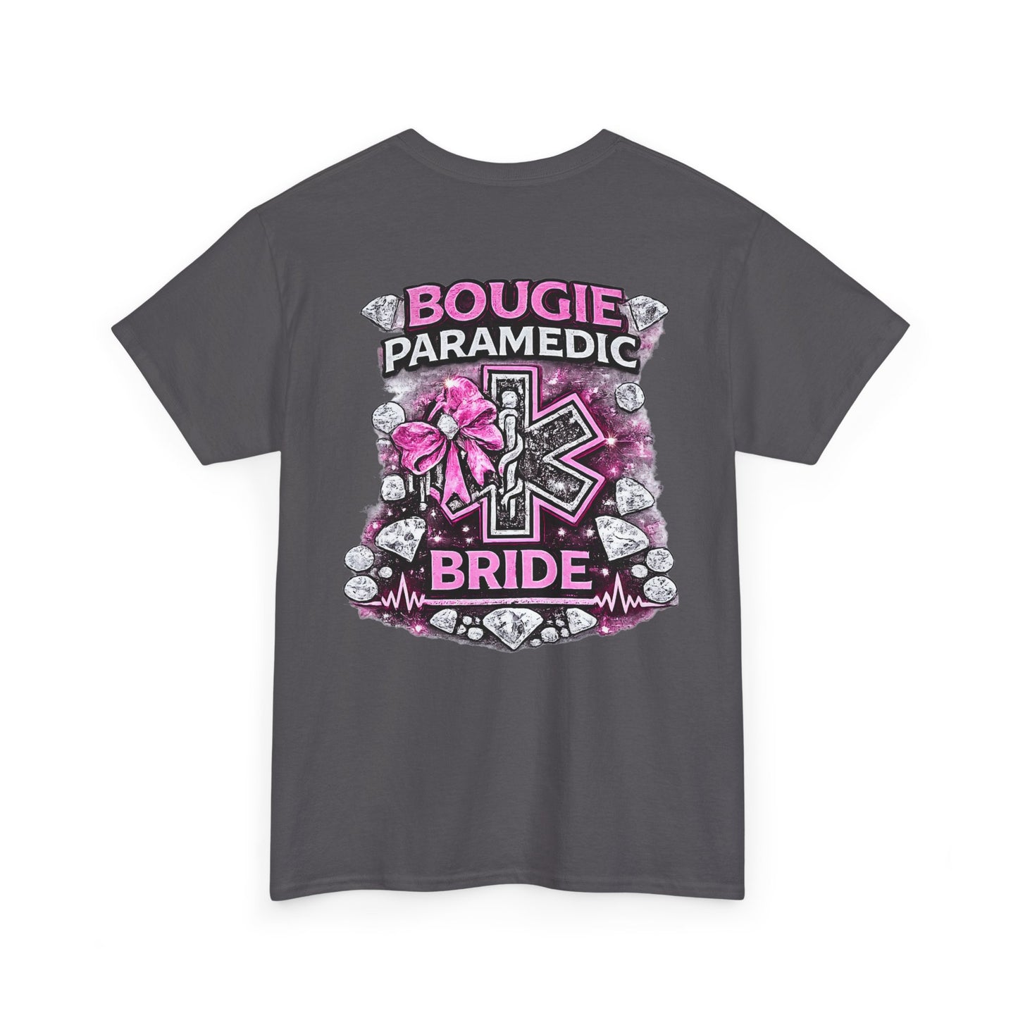 Bougie Paramedic Bride T-Shirt — EMS First Responder Bride Gift