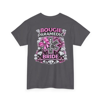 Bougie Paramedic Bride T-Shirt — EMS First Responder Bride Gift