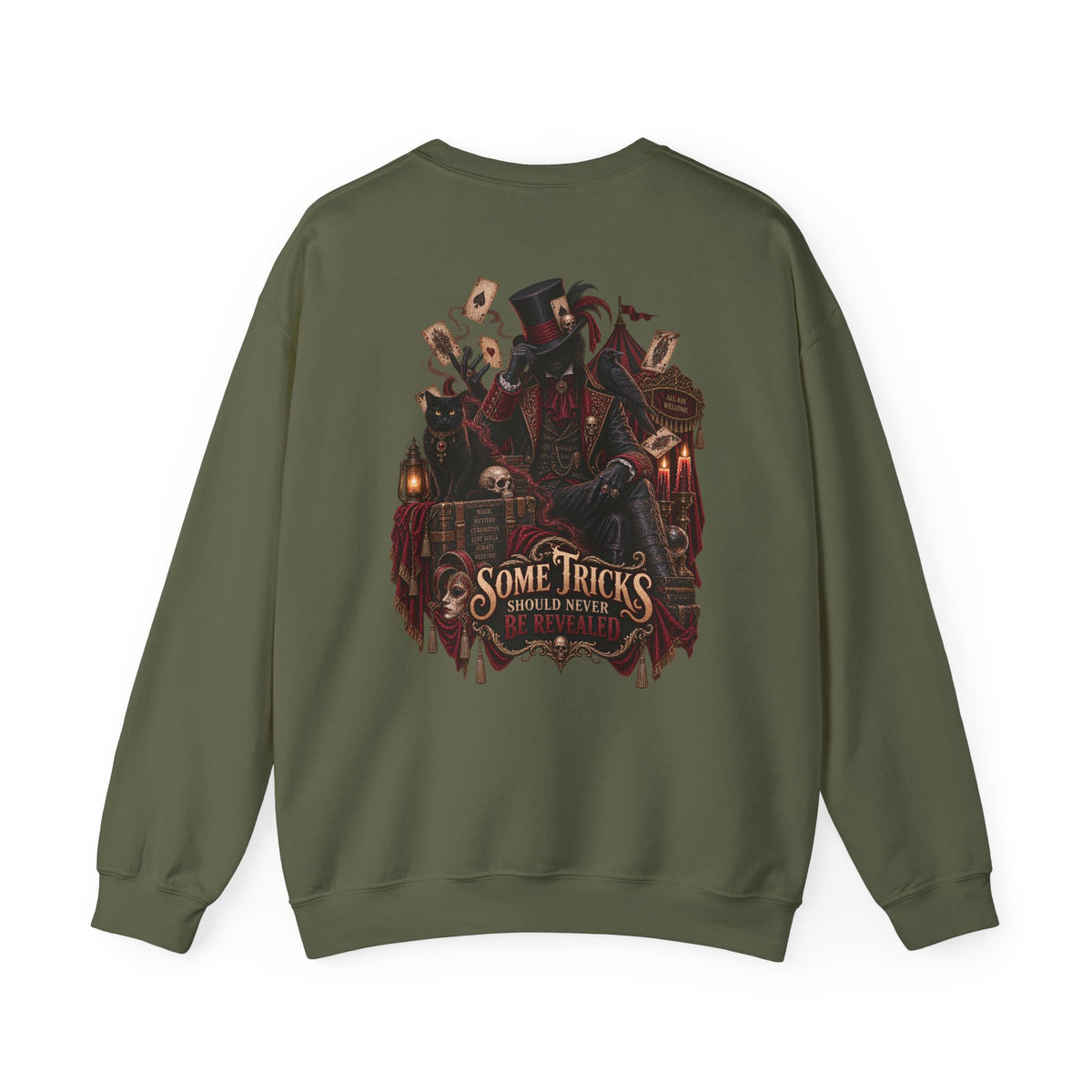 Some Tricks Should Never Be Revealed | Haunted Magician Gothic Circus Shirt