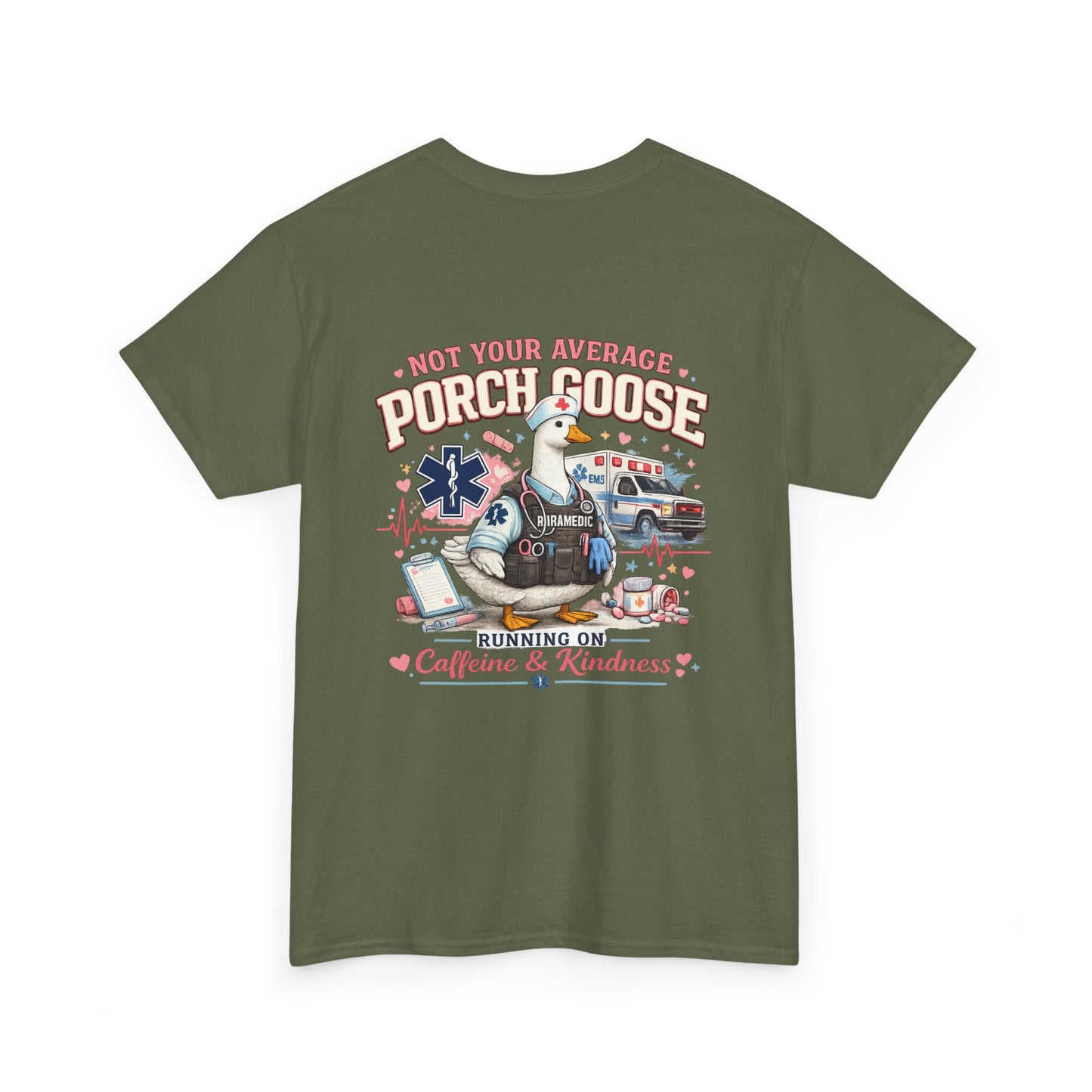 Paramedic Porch Goose T-Shirt — Support First Responders