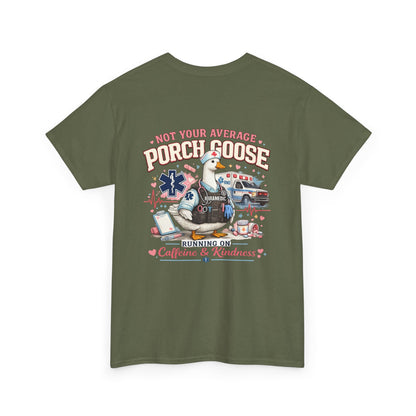 Paramedic Porch Goose T-Shirt — Support First Responders