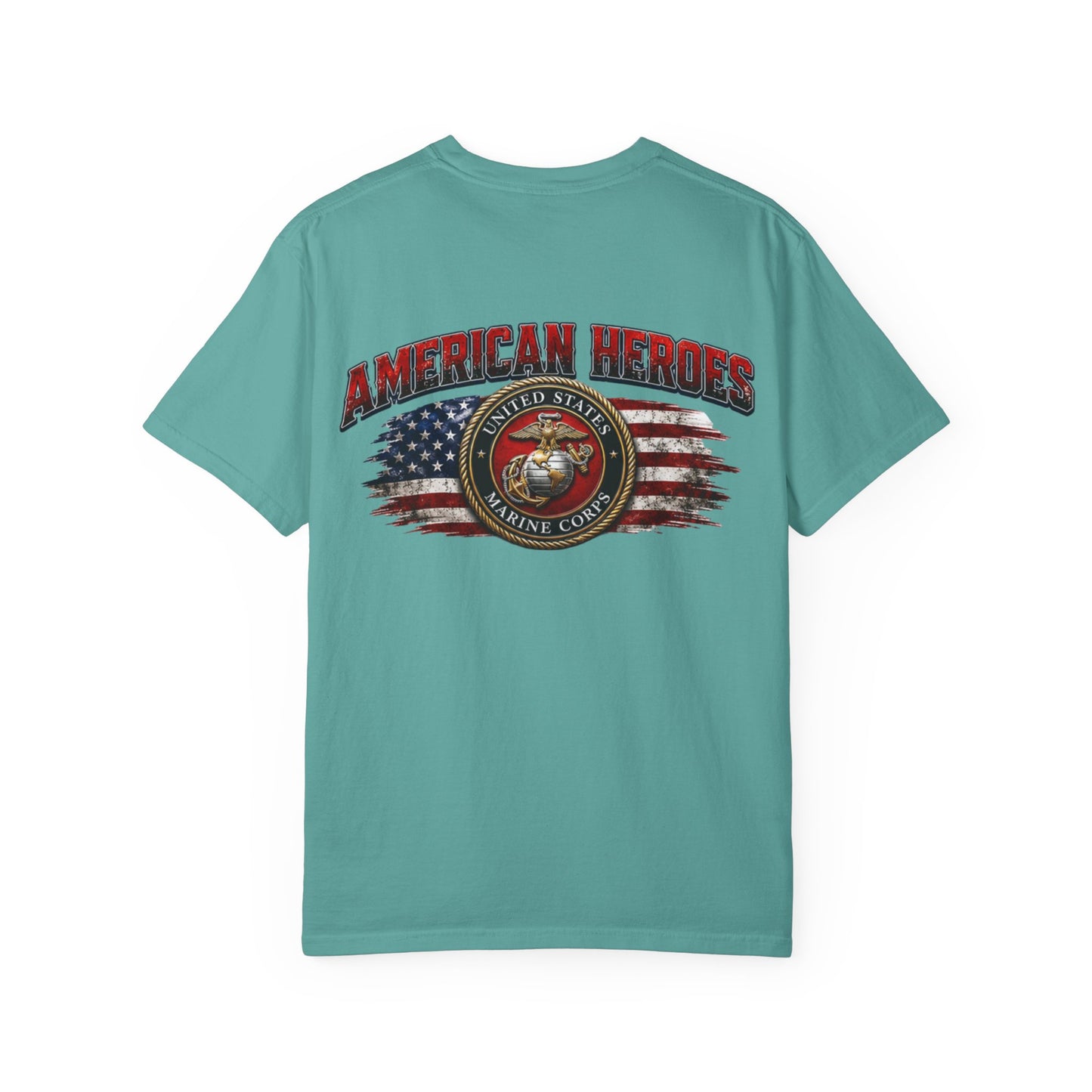 USMC 'American Heroes' Garment-Dyed T-Shirt