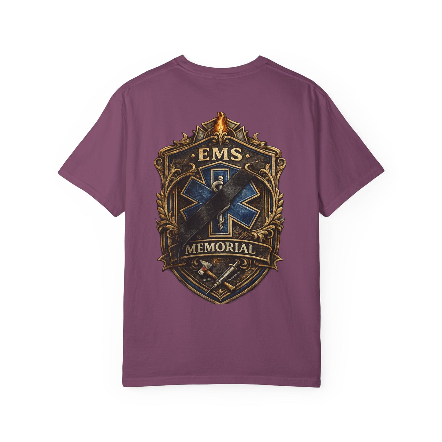 EMS Fallen Tribute T-Shirt — First Responders Memorial Tee