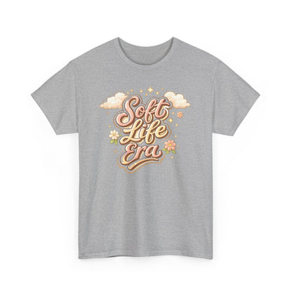 Soft Life Era Graphic Tee | Aesthetic Soft Girl Vintage Self Care Shirt