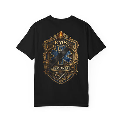 EMS Fallen Tribute T-Shirt — First Responders Memorial Tee
