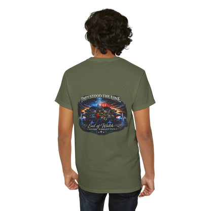 North Carolina State Trooper Memorial T-Shirt — Badge Tribute