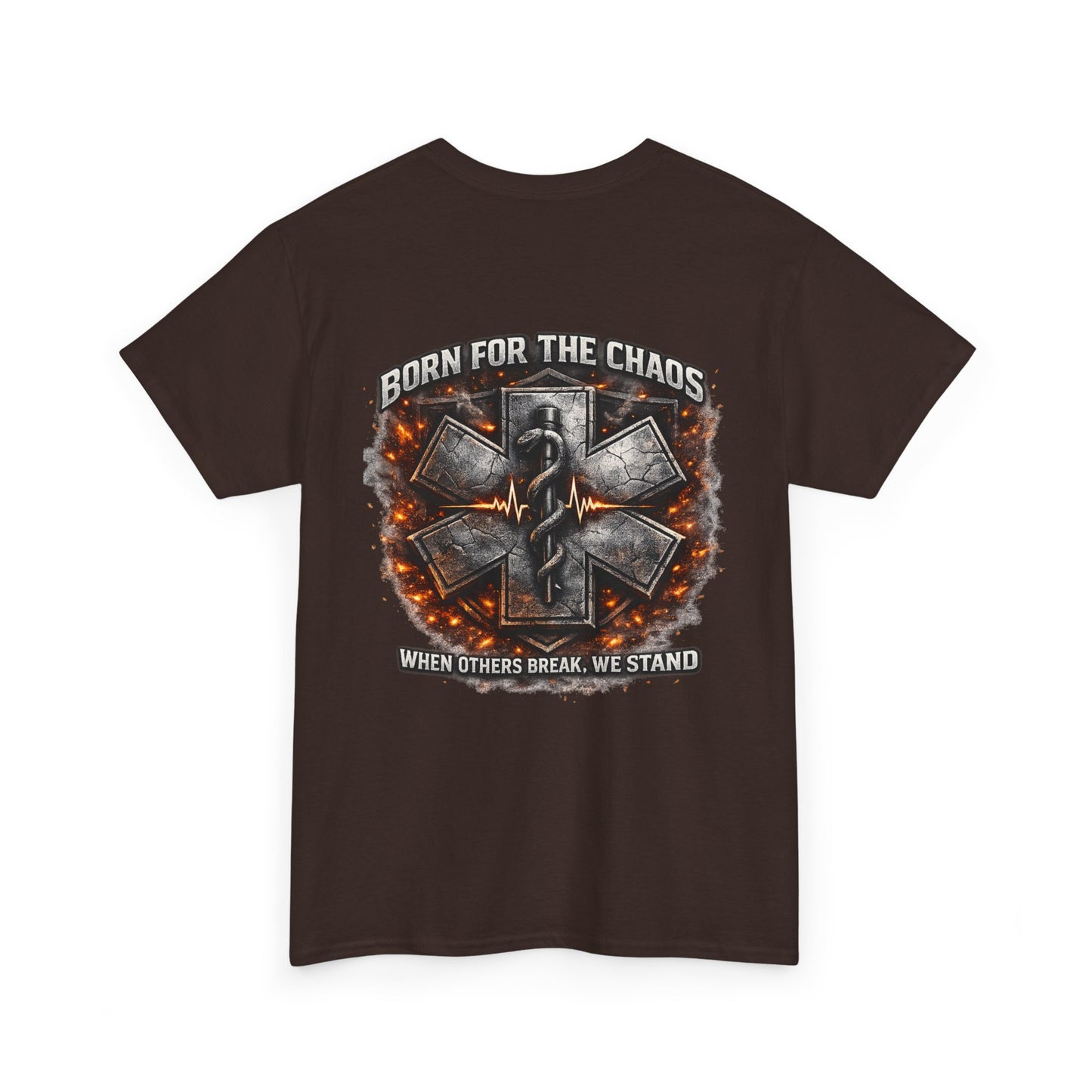 Born for Chaos Paramedic EMT T-Shirt — First Responder Gift
