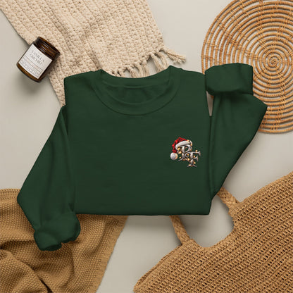 Dead Inside Festive Outside EMS Christmas Sweatshirt, Funny Paramedic Gift, EMT Holiday Crewneck, First Responder Dark Humor