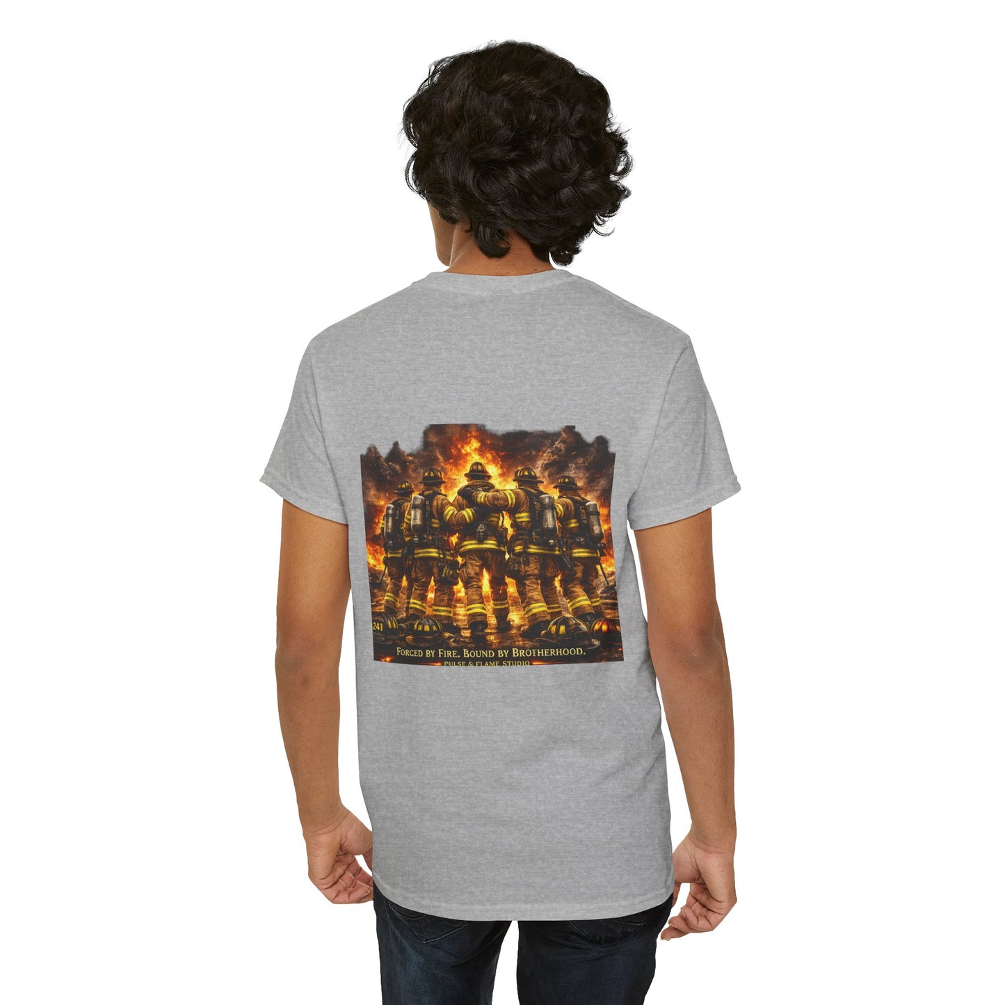 Brotherhood Firefighter T-Shirt — Firefighter Brotherhood Tee