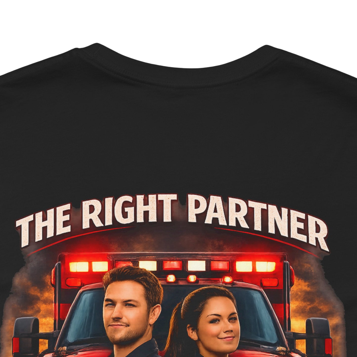 First Responder Tribute T-Shirt — Paramedic, Law Enforcement & Firefighter Partner Tee