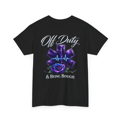 EMS Off Duty Bougie Tee — Feminine First Responder Shirt