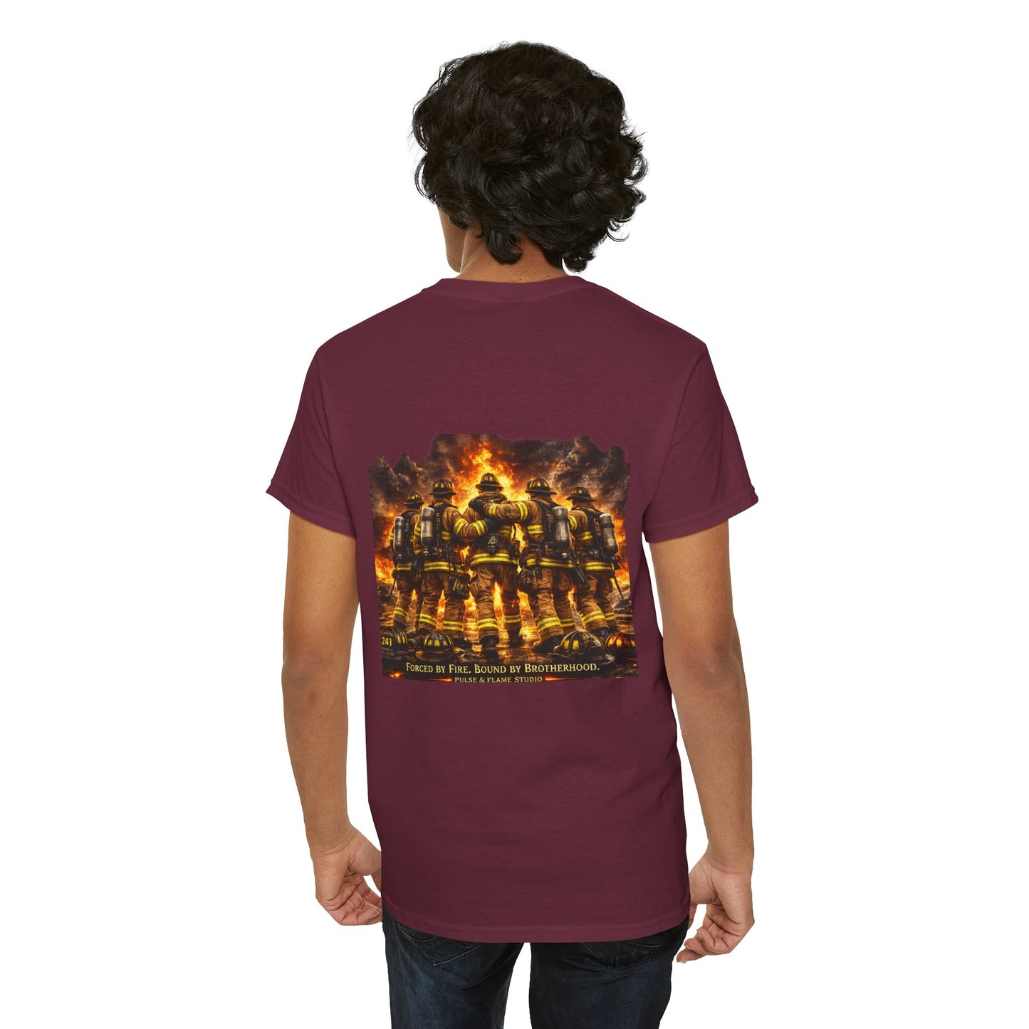 Brotherhood Firefighter T-Shirt — Firefighter Brotherhood Tee