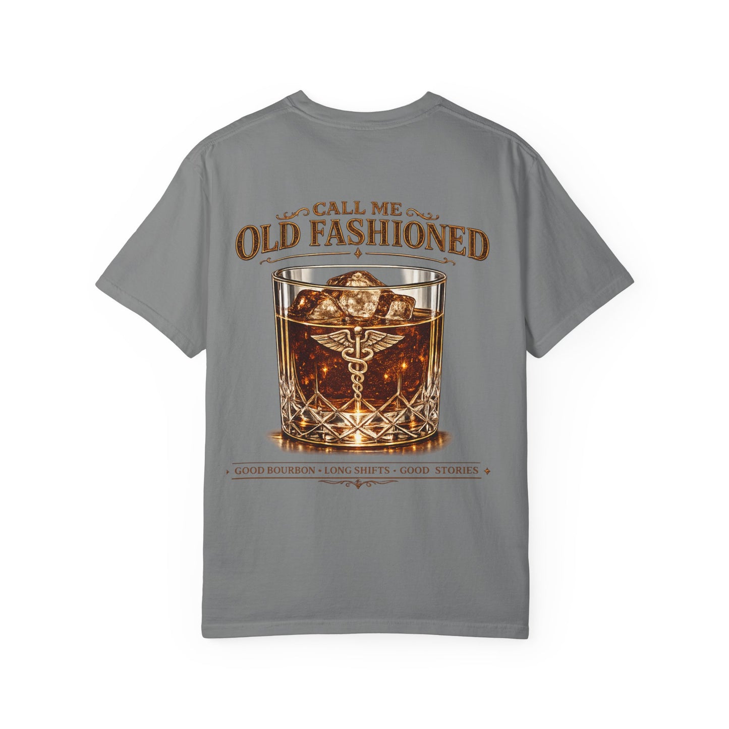 Old Fashioned Whiskey T-Shirt — Vintage Cocktail Graphic Tee