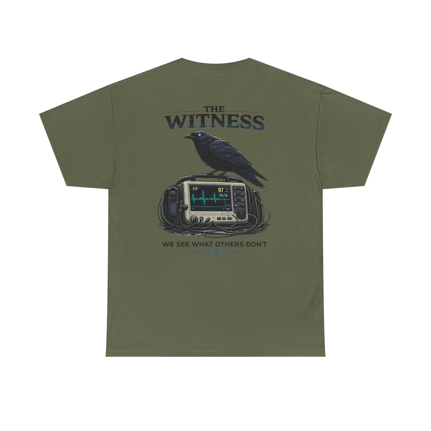 Crow Paramedic EMS Tee We See What Others Dont EMT Graphic