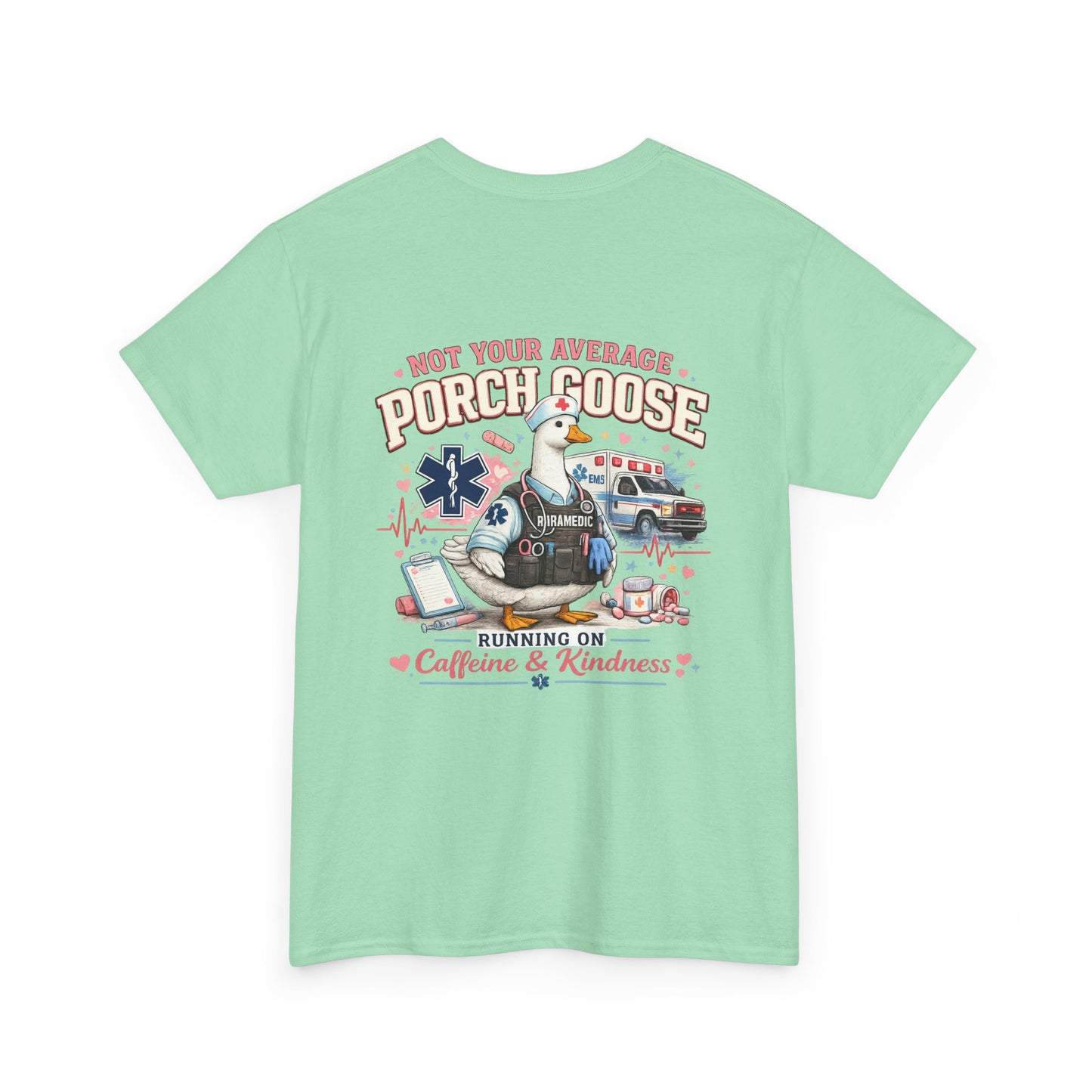 Paramedic Porch Goose T-Shirt — Support First Responders