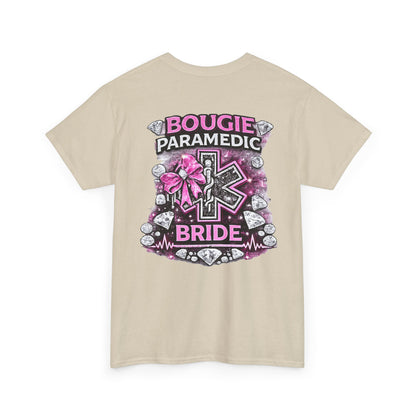Bougie Paramedic Bride T-Shirt — EMS First Responder Bride Gift