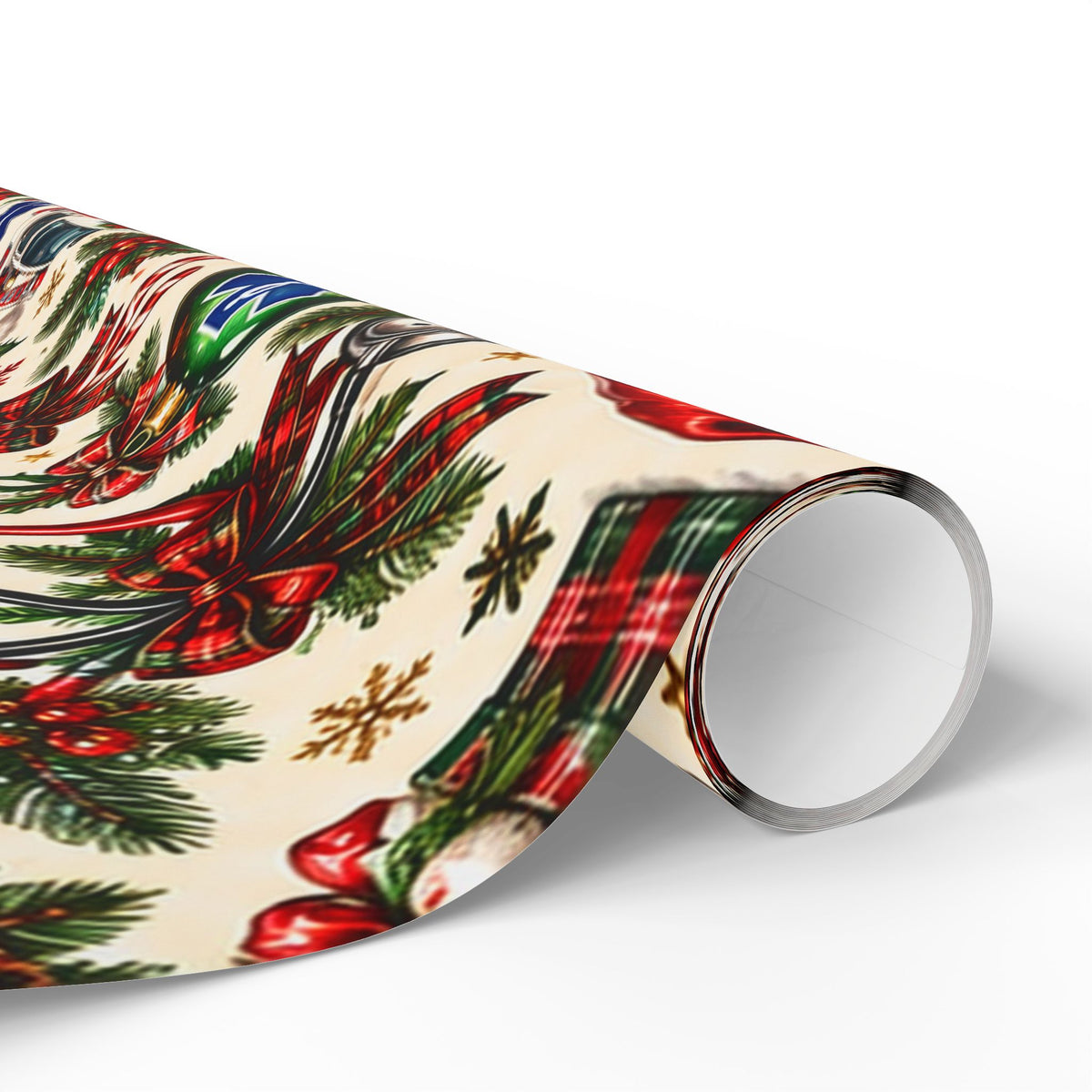 Wrapping Paper – Christmas Emergency Medical Services Design
