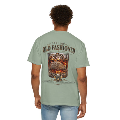 Police Bourbon & Brotherhood T-Shirt — "Call Me Old Fashioned"