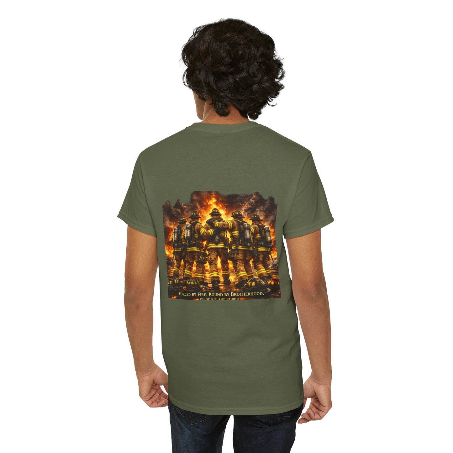 Brotherhood Firefighter T-Shirt — Firefighter Brotherhood Tee