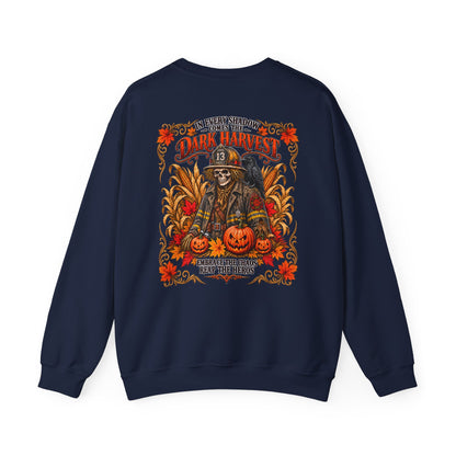 Dark Harvest Fire Fighter Scarecrow Sweatshirt