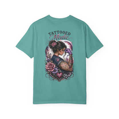 Tattooed Medic T-Shirt — "She Wears Her Heart on Her Sleeve"