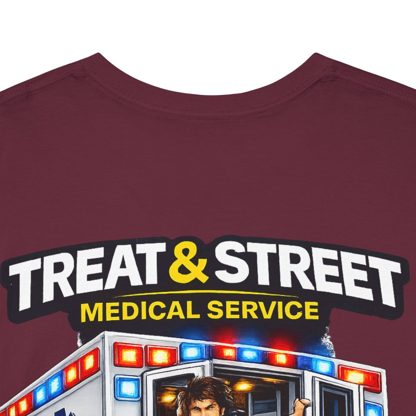 Funny EMT Tee — "Treat & Street Fast as F*ck" Paramedic & First Responder Gift