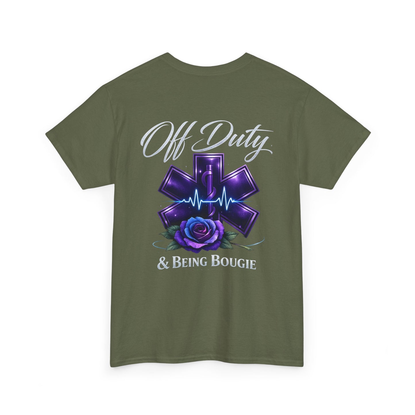 EMS Off Duty Bougie Tee — Feminine First Responder Shirt
