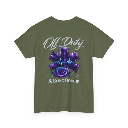 EMS Off Duty Bougie Tee — Feminine First Responder Shirt