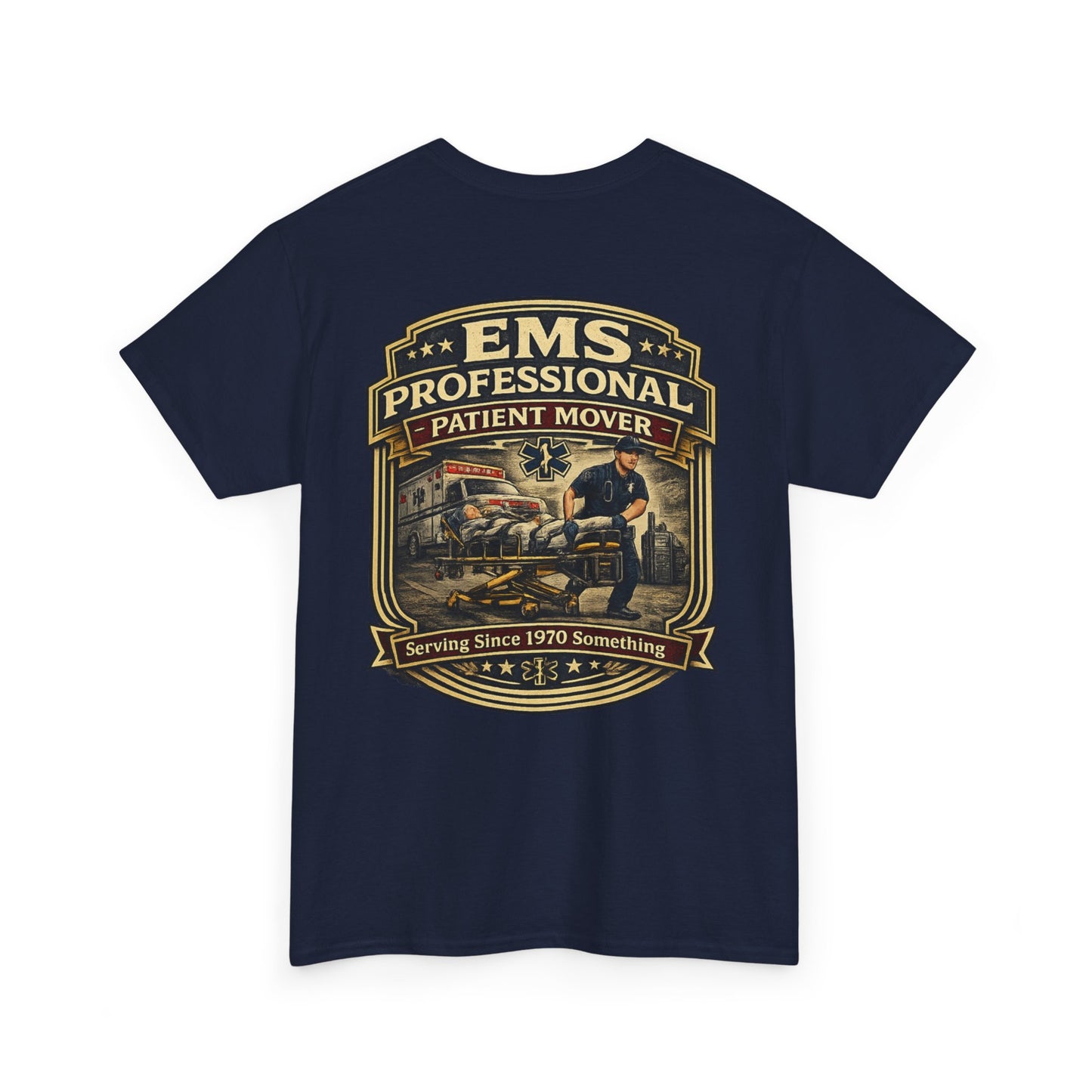 Paramedic EMT Funny 'Professional Patient Mover' T-Shirt